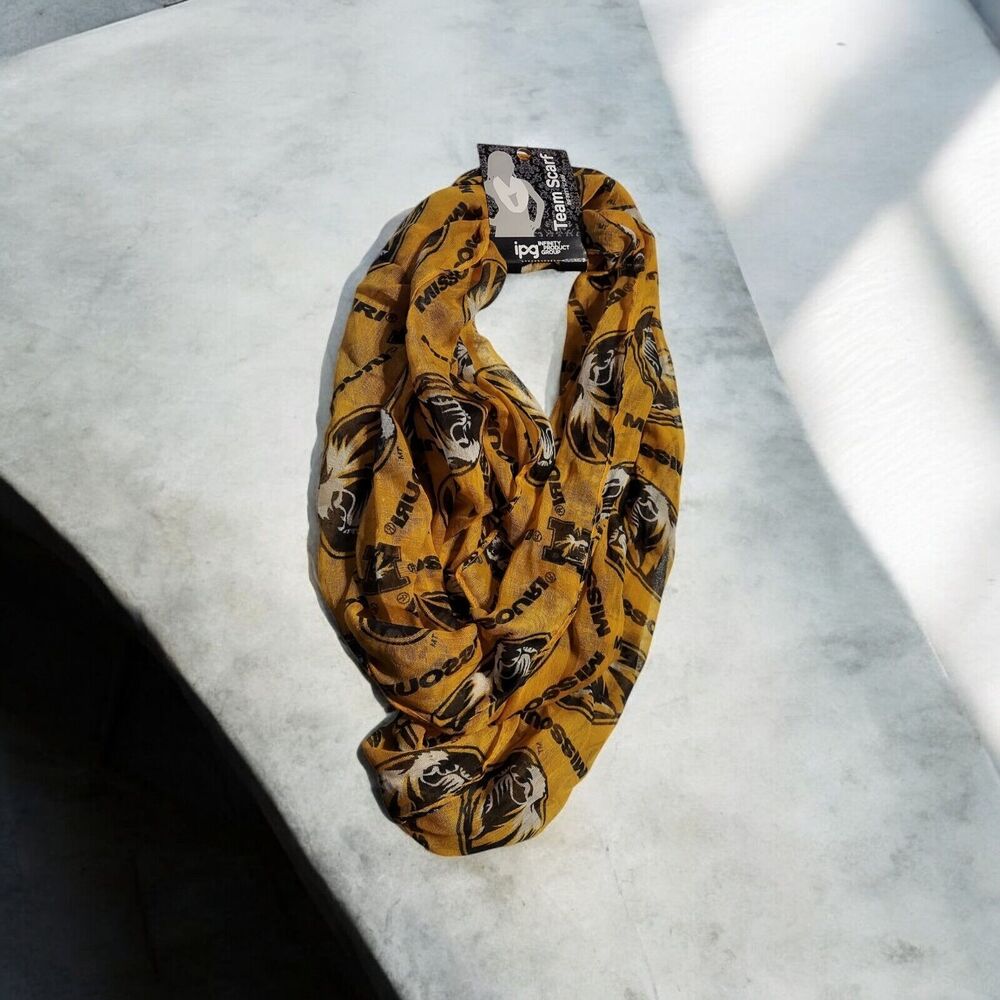 Ladies Infinity Team Scarf Missouri Tigers - NEW